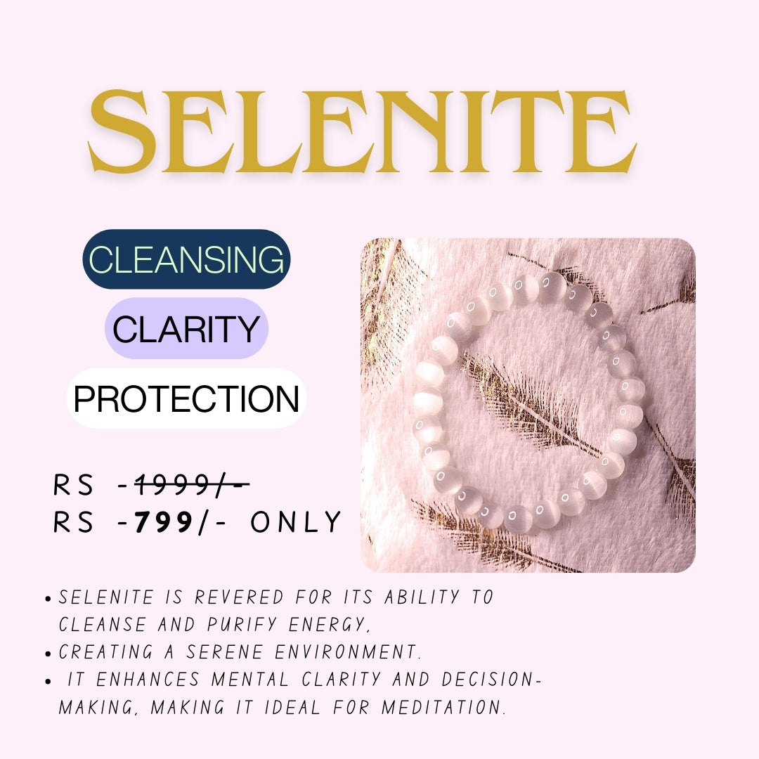Selenite Bracelet