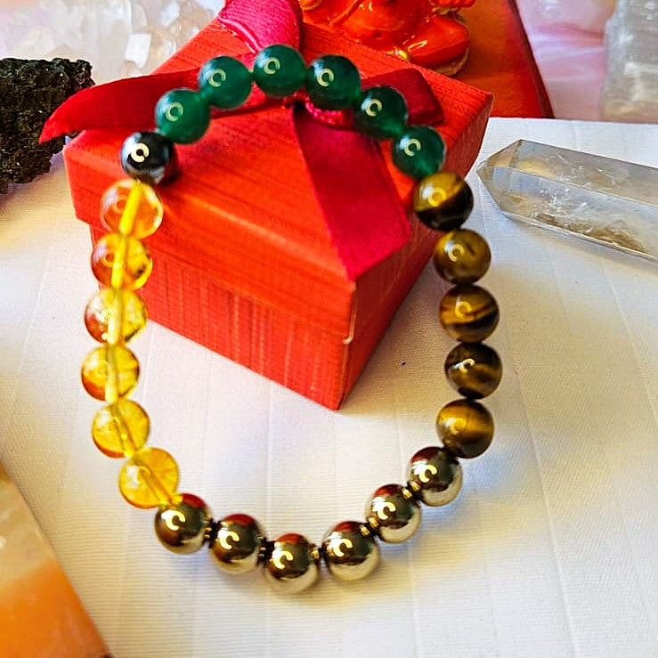 Money Magnet with Hematite Bracelet